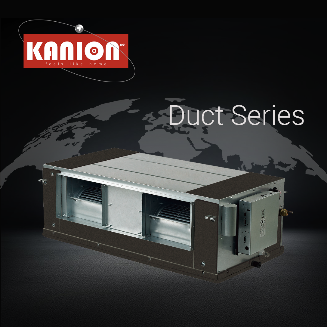 KANION Light Duct Type Series DC Inverter Heat Pump Designed for The Americas