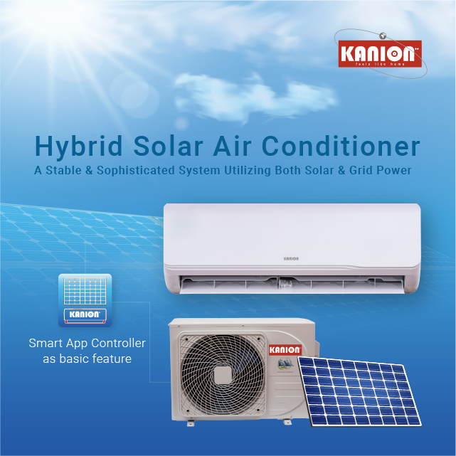 Kanion Hybrid ACDC Solar Air Conditioner